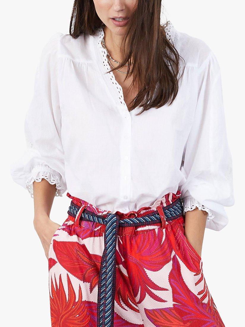 Lollys Laundry Charles Blouse, White