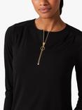 Hobbs Kelsey Tunic Top, Black