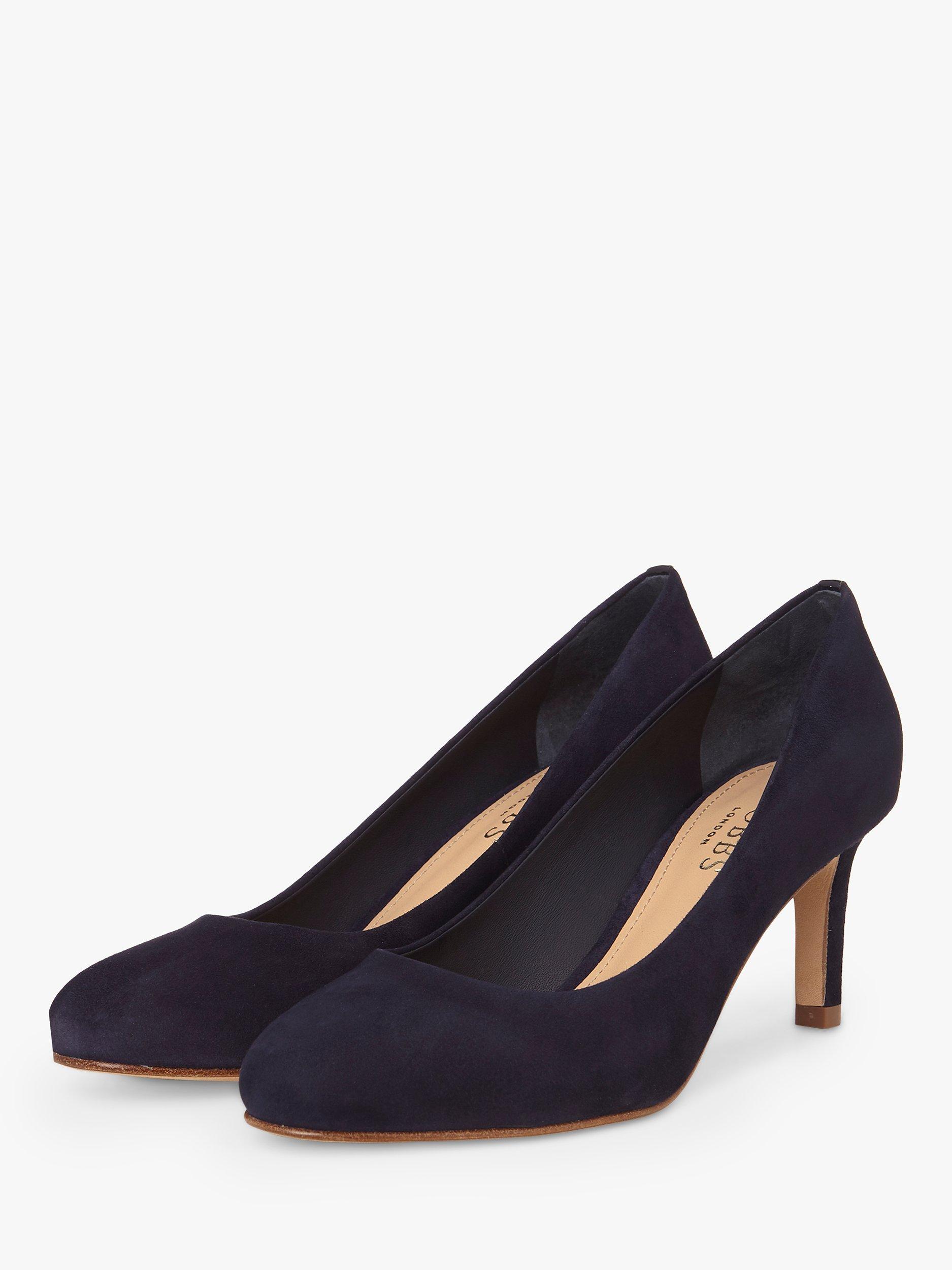 Dune navy court shoes hotsell