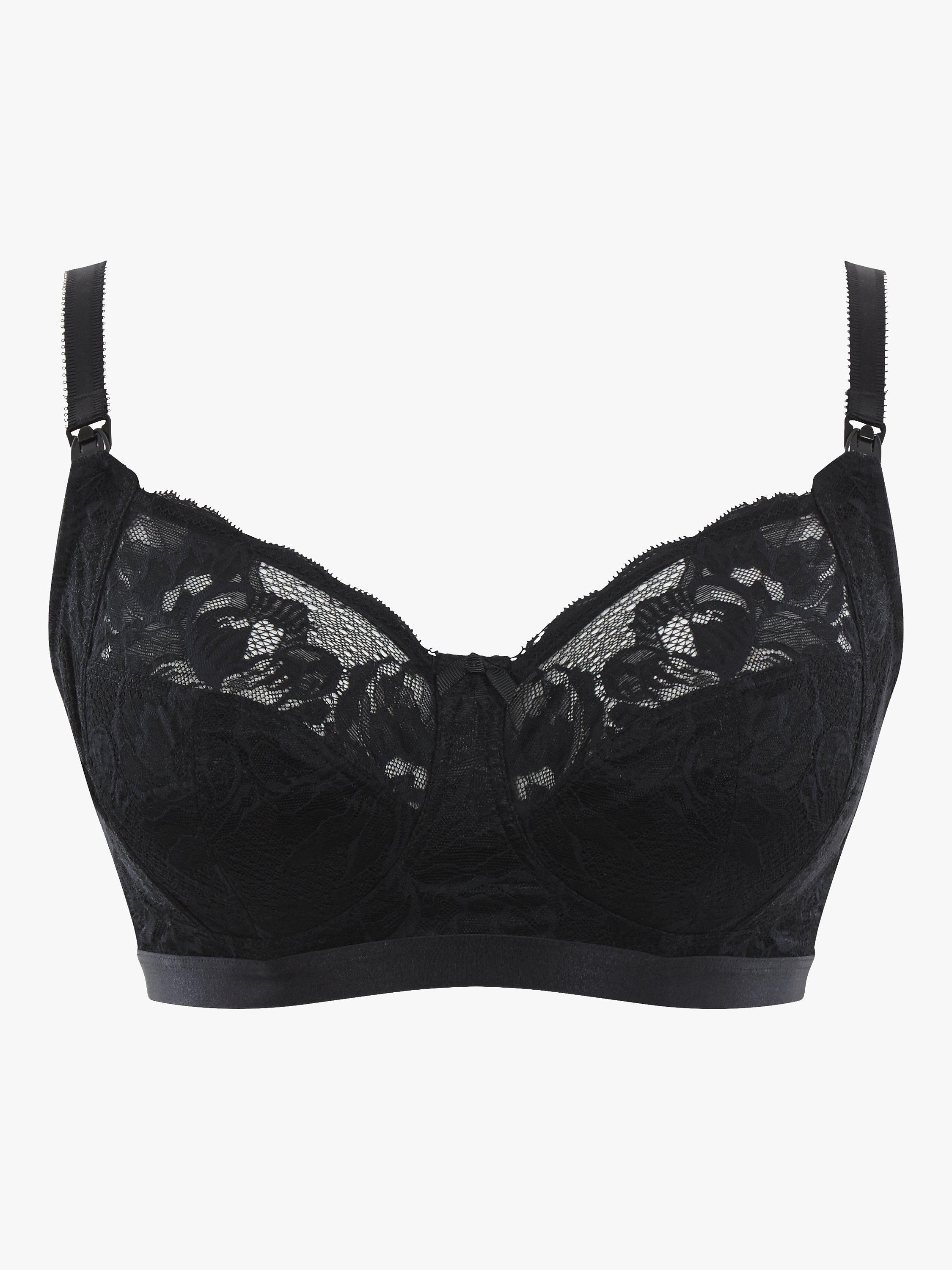 Panache Naomi Nursing Bra, Noir, 30D