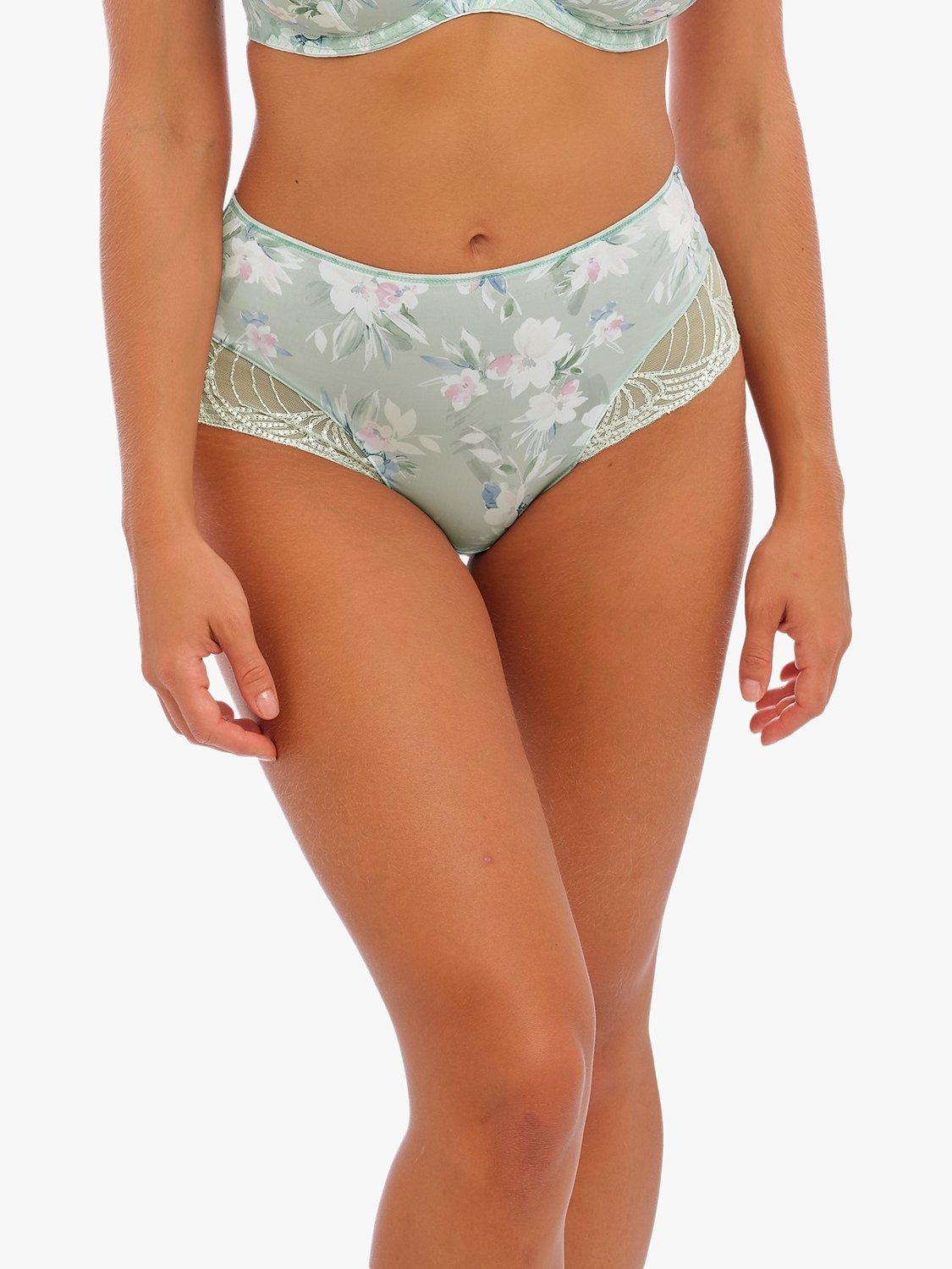 Fantasie Adelle Secret Garden Full Knickers, Grey