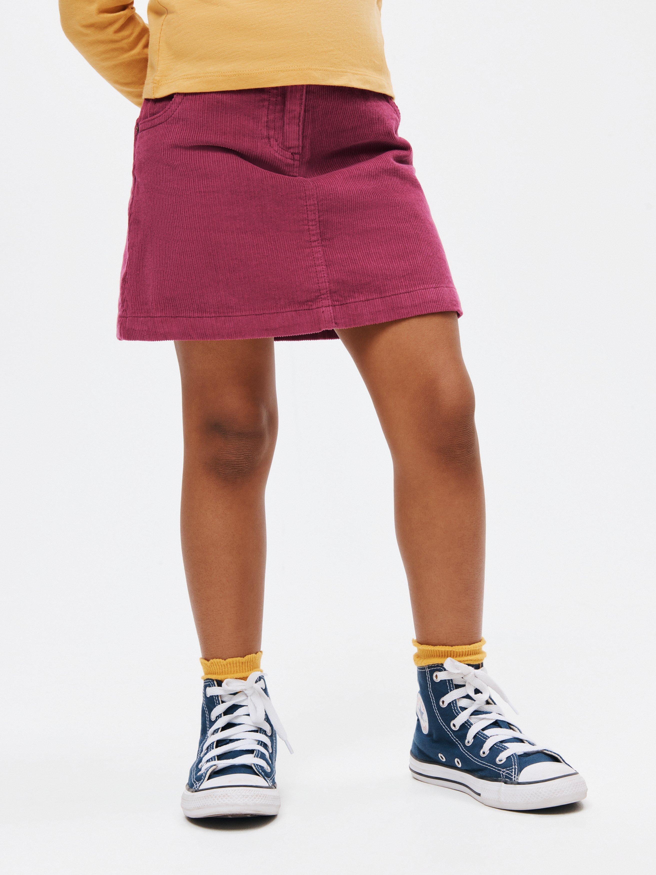John Lewis Kids' Plain Corduroy Skirt