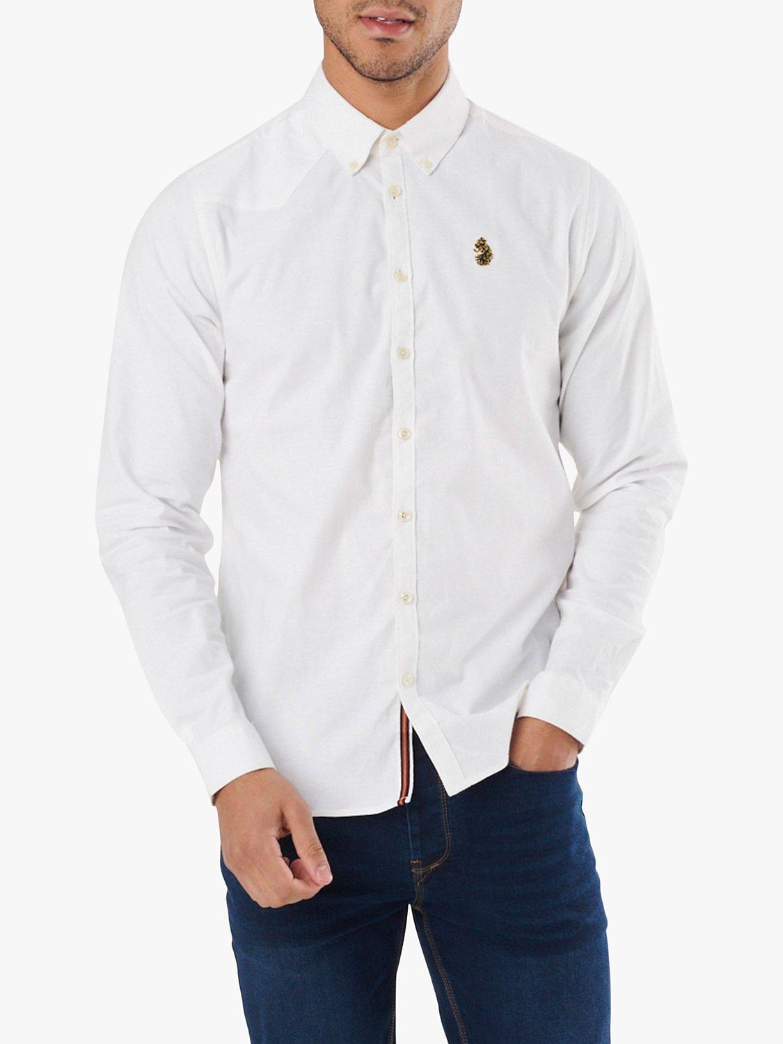 LUKE 1977 Oxford Shirt, White