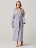 British Boxers Westwood Stripe Brushed Cotton Dressing Gown