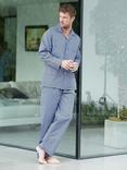 British Boxers Crisp Cotton Stripe Pyjama Set, Winchester