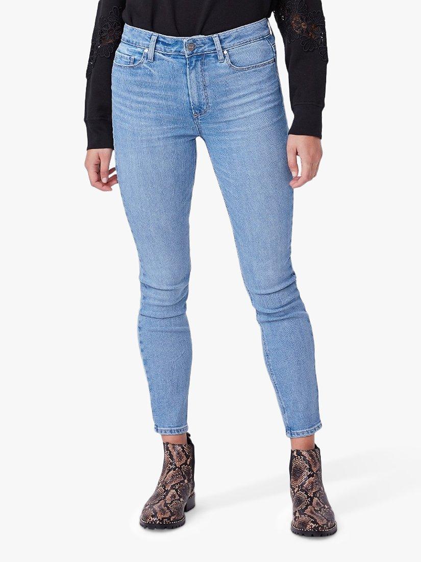Product image 1 of 7, which shows PAIGE Hoxton Skinny Jeans, Adventurous, W24/L28