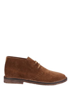 Hush Puppies Samuel Suede Desert Boots, Tan