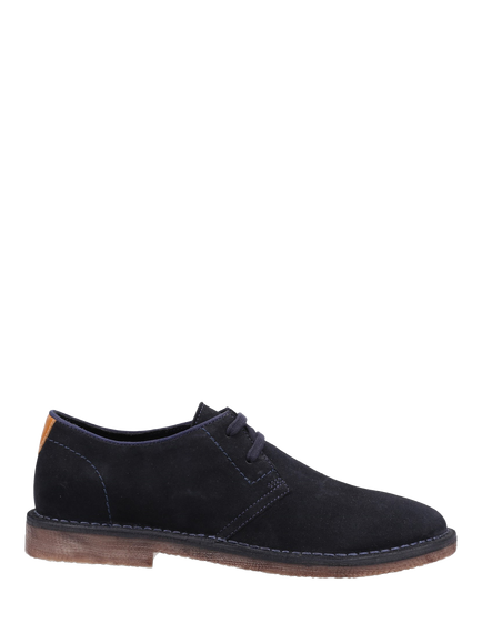 Hush Puppies Scout Suede Lace Up Shoes, Navy
