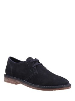 Hush Puppies Scout Suede Lace Up Shoes - view 2, Navy