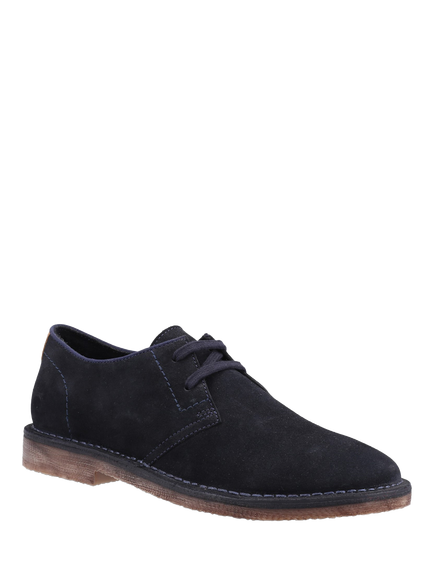 Hush Puppies Scout Suede Lace Up Shoes - view 2, Navy