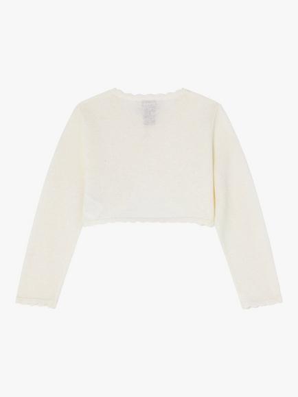 Monsoon Baby Niamh Cardigan - view 2, Ivory