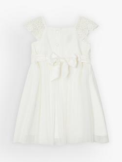 Monsoon Baby Estella Occasion Dress - view 2, Ivory