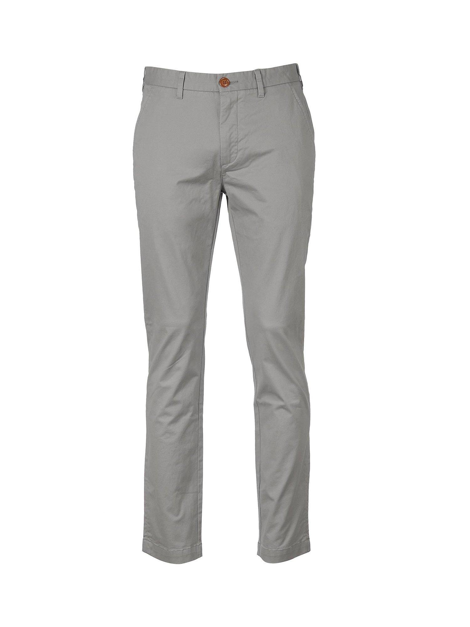 Product image 1 of 6, which shows Barbour Neuston Essential Cotton Chinos, Stone, 32R