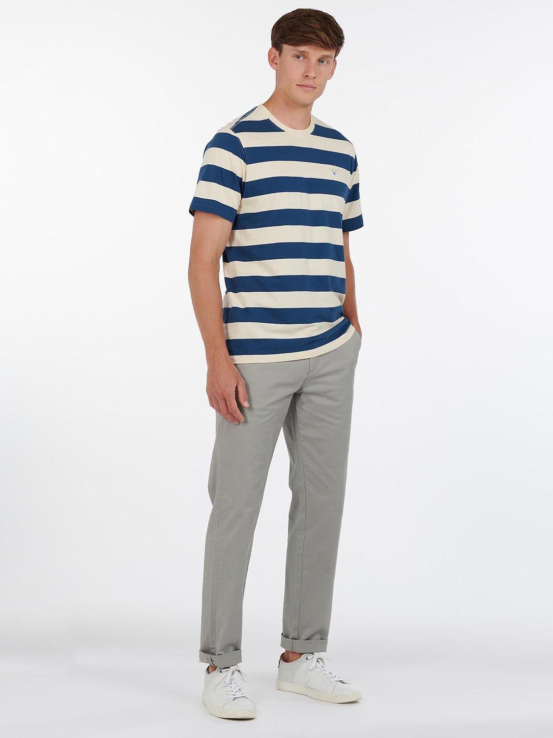 Product image 4 of 6, which shows Barbour Neuston Essential Cotton Chinos, Stone, 32R