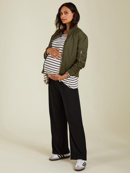 Isabella Oliver Eda Maternity Trousers, Caviar Black, Caviar Black