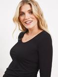 Isabella Oliver LENZING™ ECOVERO™ Maternity Scoop Top