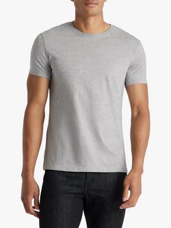 SPOKE Original Cotton Slim Fit T-Shirt - view 2, Grey Marl