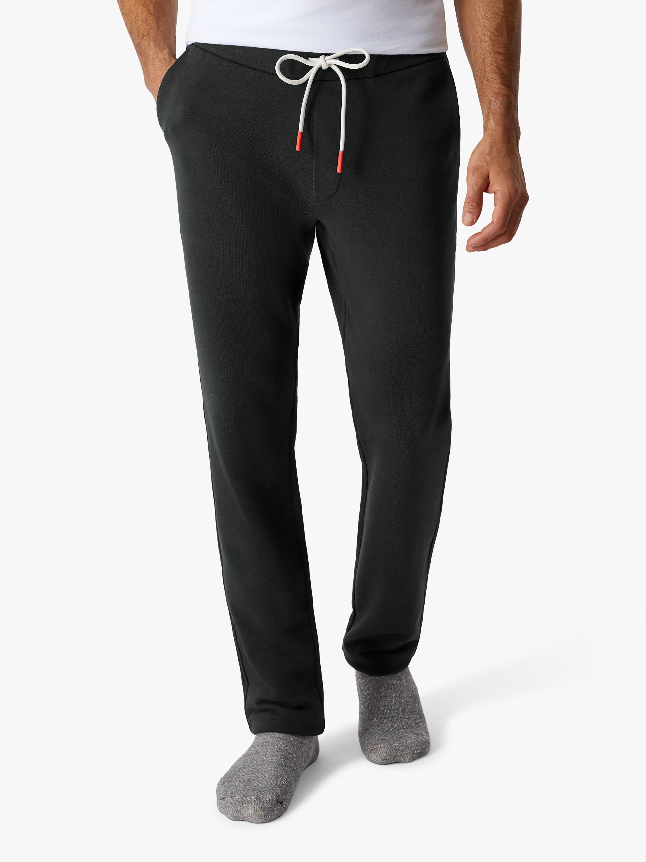 SPOKE Cotton Broad Thigh House Trousers, Charcoal