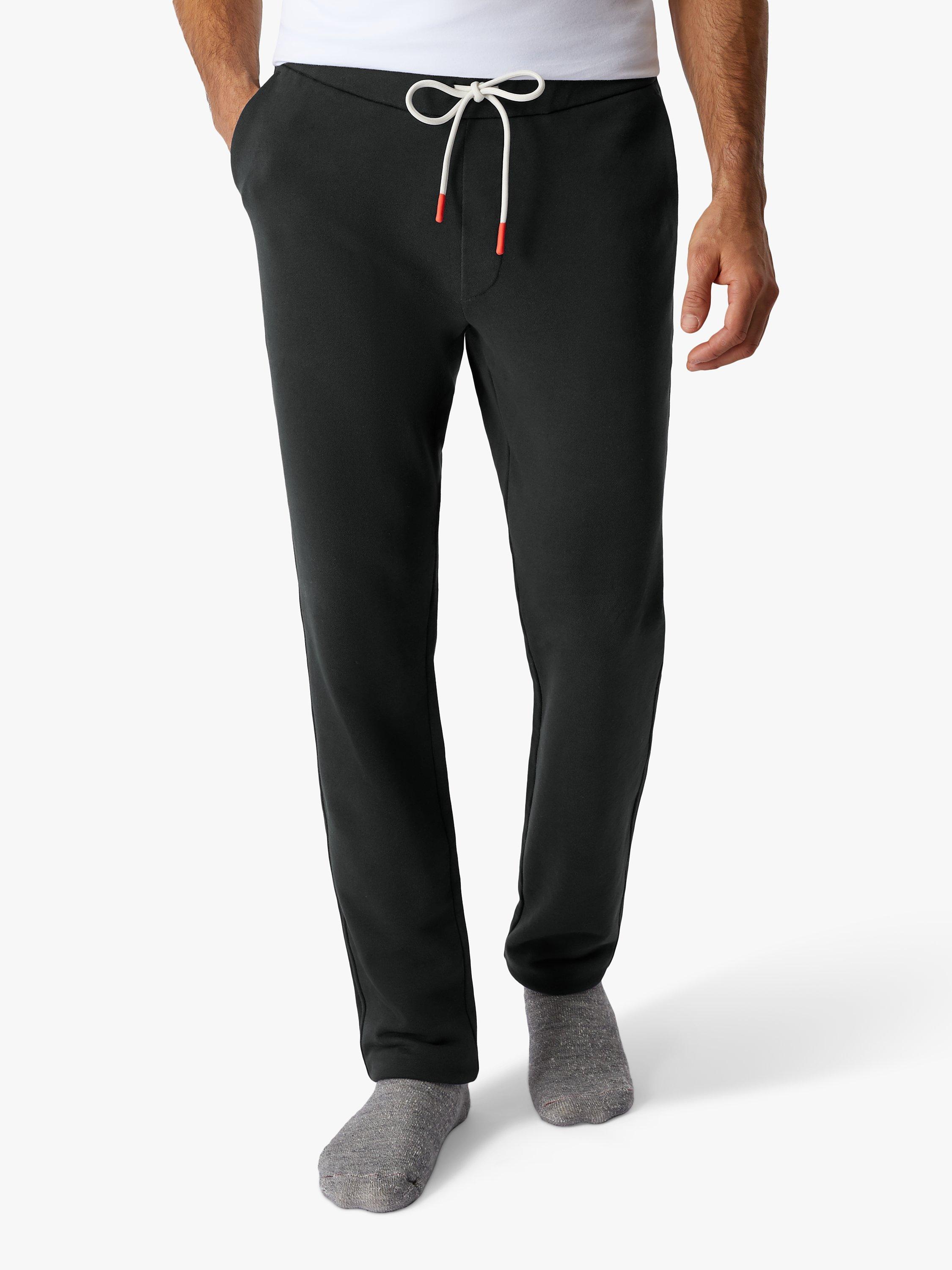 SPOKE Cotton Narrow Thigh House Trousers, Charcoal