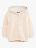 The Little Tailor Plushed Lined Baby Cotton Pom Pom Coat