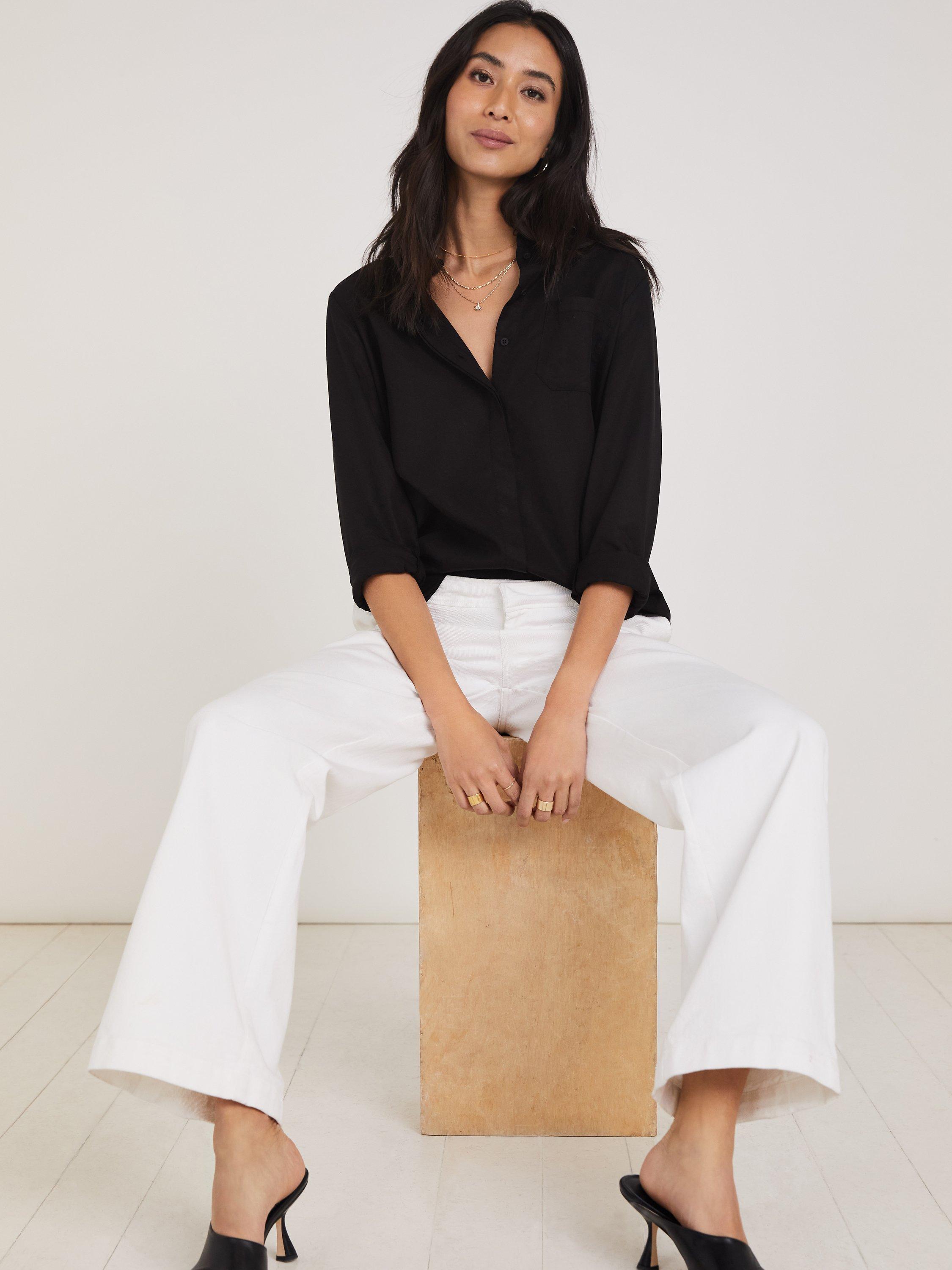 Baukjen Margot Organic Cotton Wide Leg Jeans