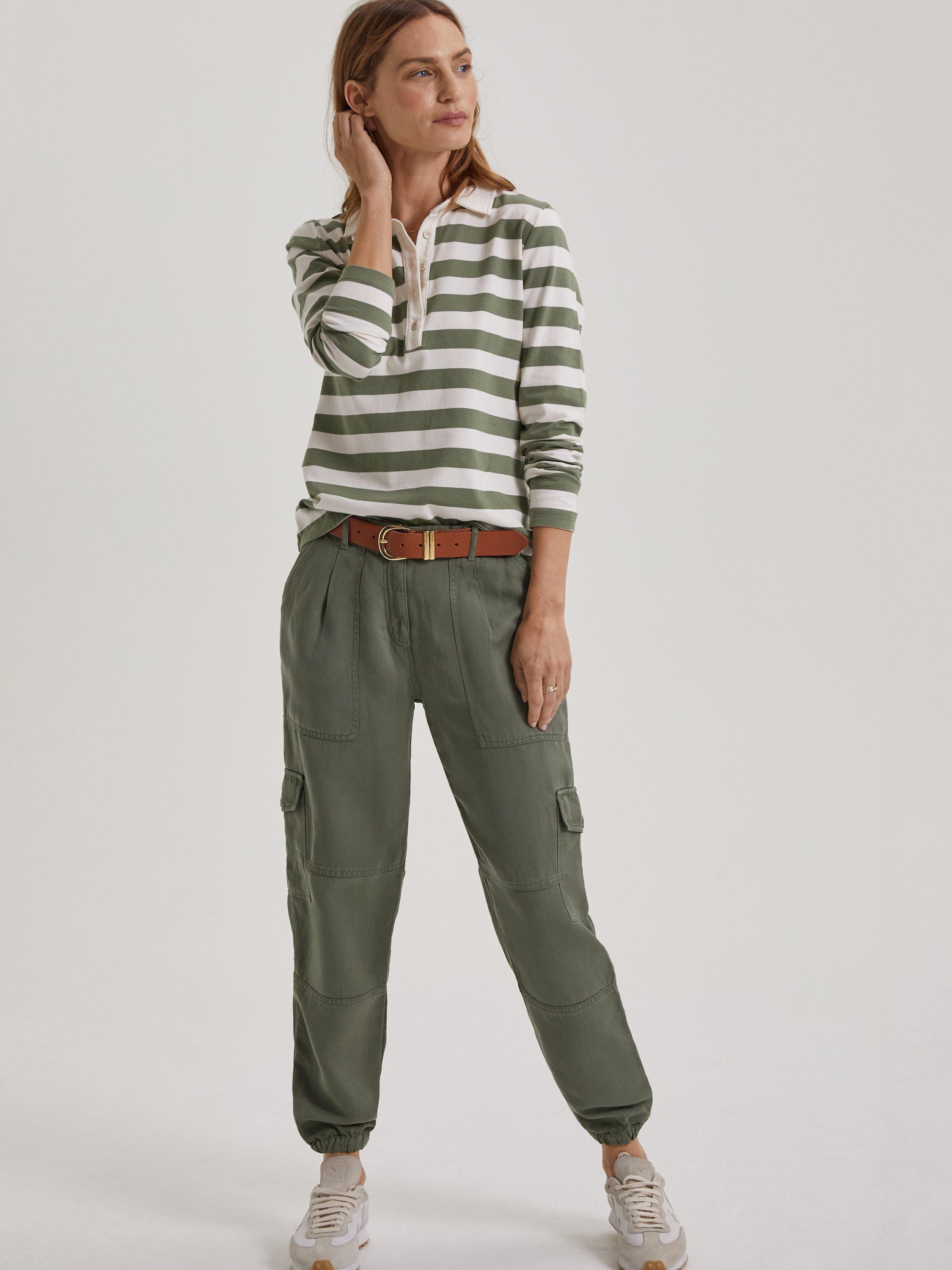 Baukjen Elijah Linen Blend Cargo Trousers