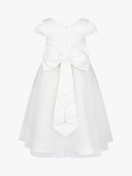 Monsoon Kids' Tulle Bridesmaid Dress - view 2, Ivory