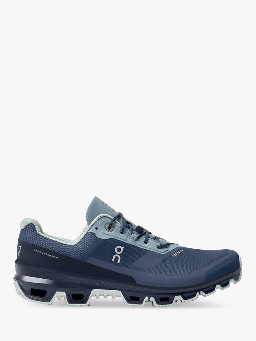 On Cloudventure Women's Trail Running Shoes, Denim/Midnight, 4.5