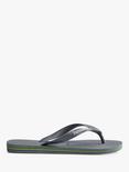Havaianas Brasil Logo Flip Flops