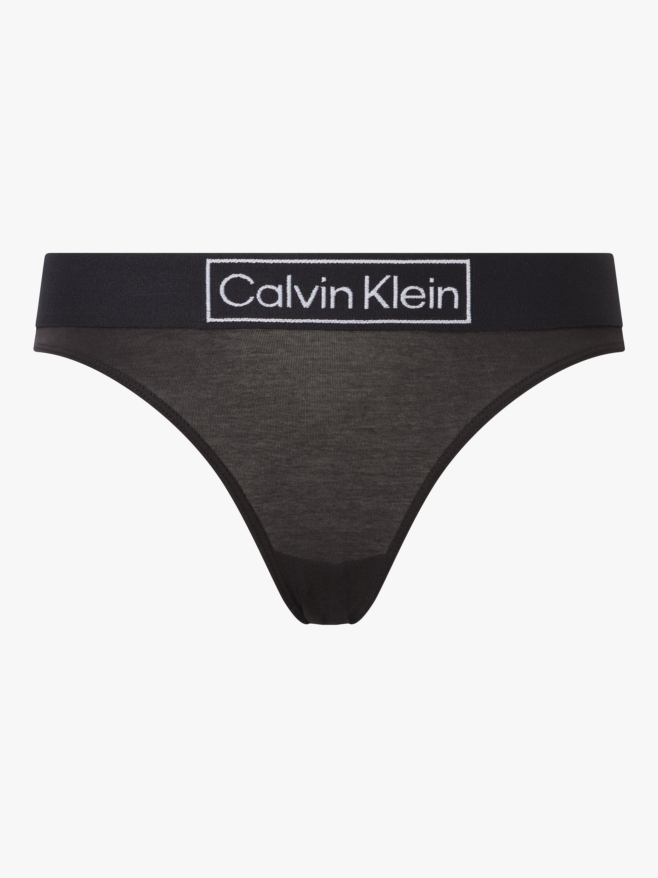 Calvin Klein Reimagined Heritage Bikini Knickers, Black