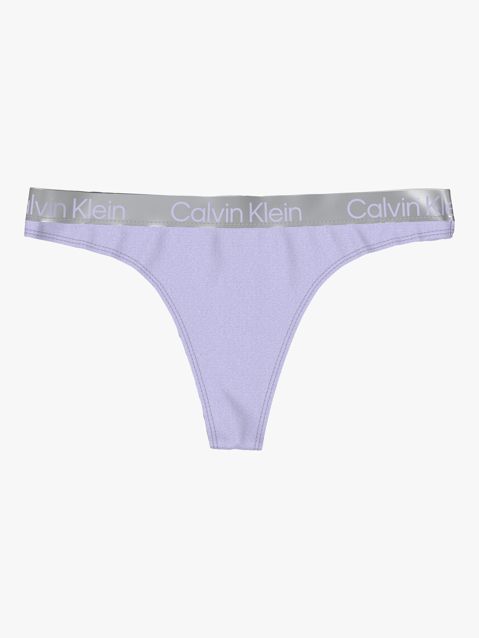 Calvin Klein Radiant Cotton Thong, Vervain Lilac