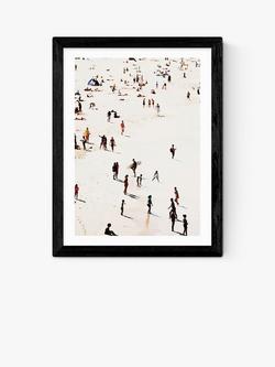 EAST END PRINTS Rafael Farias 'Beach Life' Framed Print, Black Frame