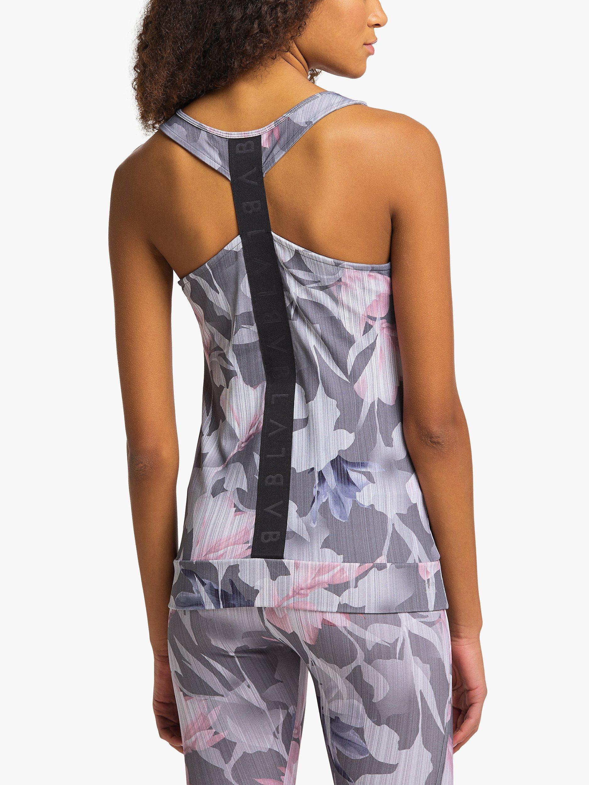 Product image 4 of 6, which shows Venice Beach Hailey Gym Vest, Floral Magnolia, S