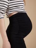 Isabella Oliver Dawn LENZING™ ECOVERO™ Maternity Skirt, Caviar Black