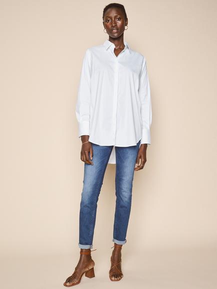 MOS MOSH Enola Classic Shirt, White