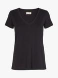 MOS MOSH Arden Organic Cotton V Neck T-Shirt