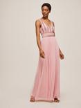 Lace & Beads New Mulan Embellished Maxi Dress