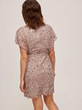 Lace & Beads Rafaella Embellished Mini Dress