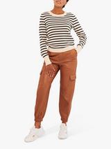 ホブズ HOBBS DESTINY STRIPE KNIT （BLACK MULTI） Reena Sparkle Ribbed Knitted Cardigan | Hobbs UK |