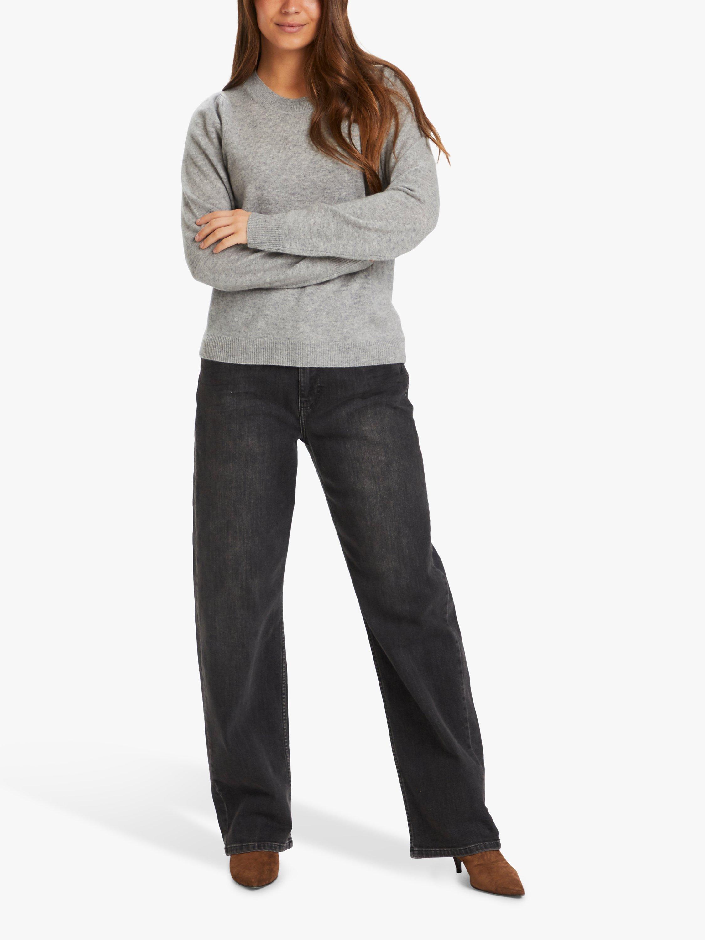 Part Two Evina Cashmere Jumper, Grey Melange 