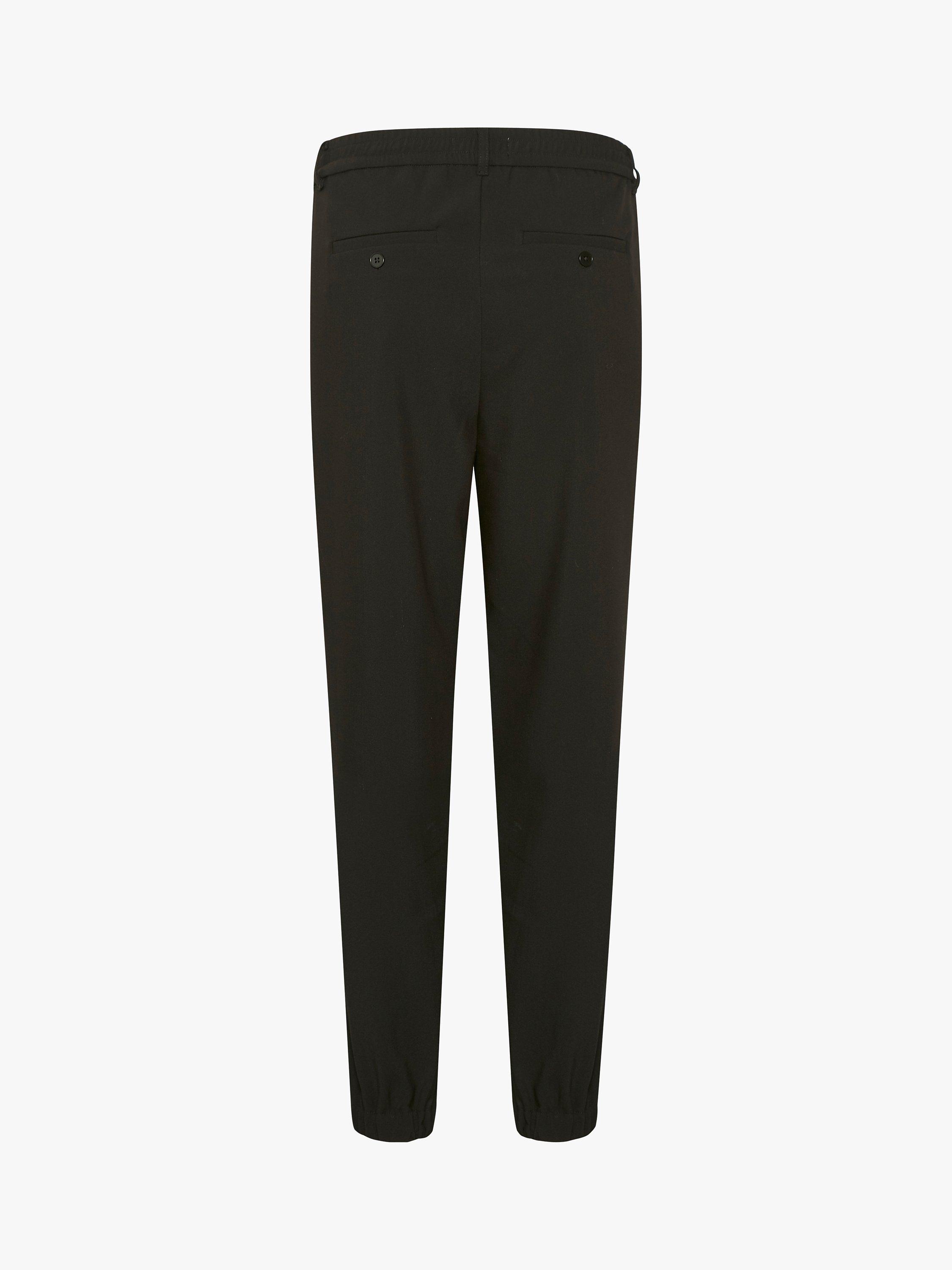 Product image 3 of 6, which shows Part Two Katja Tapered Trousers, Black, 16