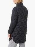 Part Two Olilas Mid Length Quilted Jacket, Dark Navy