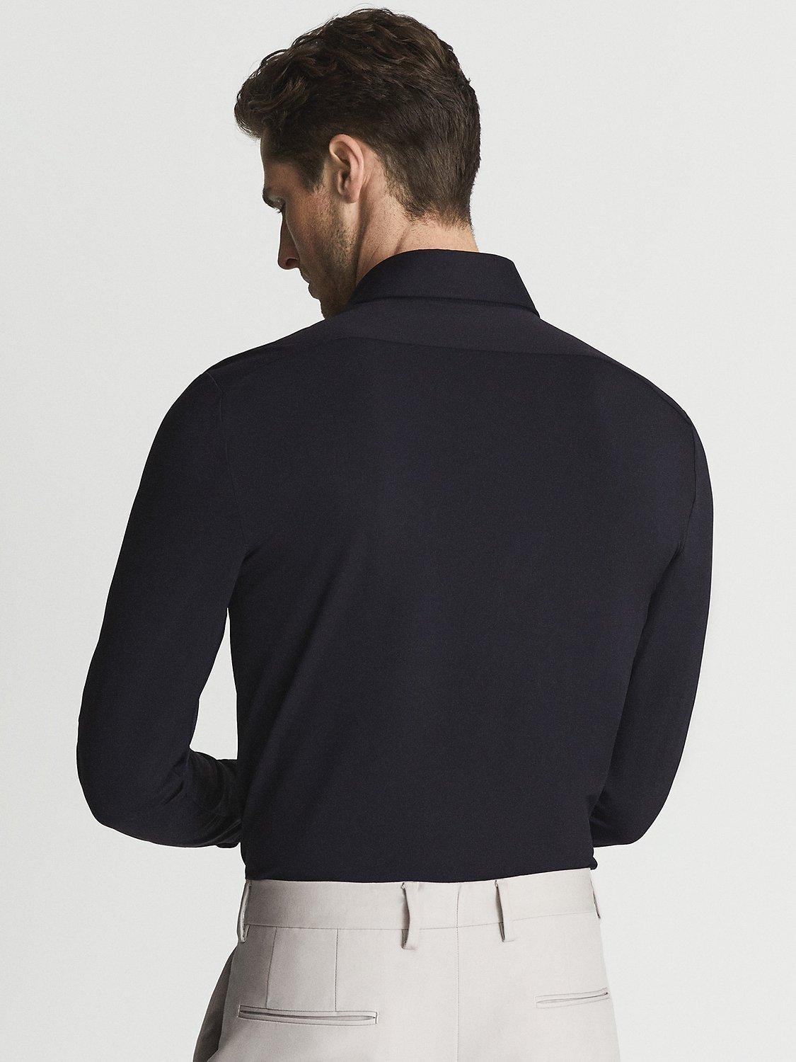 Product image 2 of 5, which shows Reiss Voyager Shirt, Navy, M