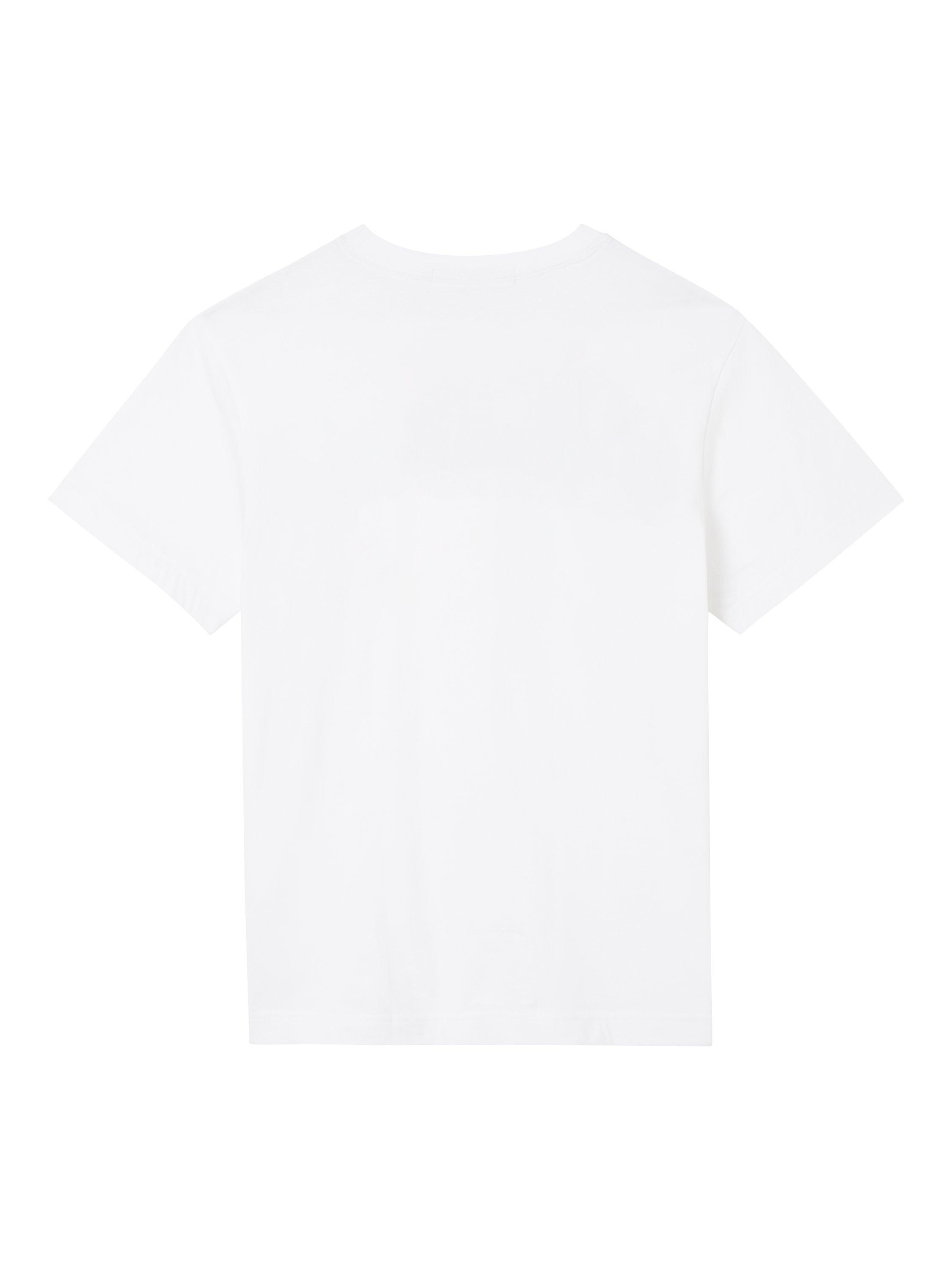 Product image 2 of 3, which shows Calvin Klein Jeans Core Logo T-Shirt, Bright White, XXL