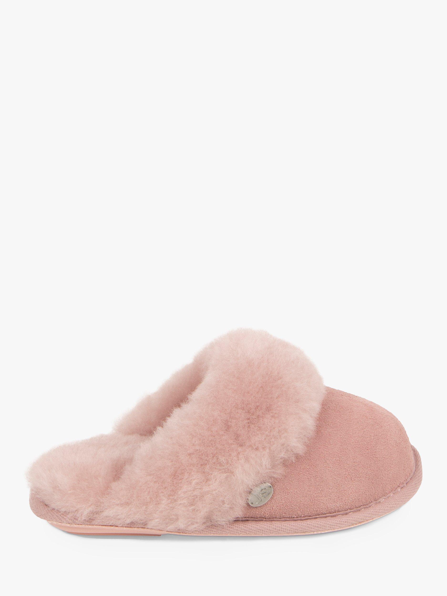 Just Sheepskin Kids' Mini Duchess Skeepskin Slippers, Pink