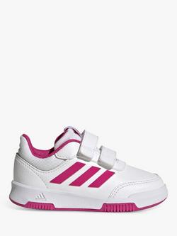 adidas Kids' Tensaur Sport Riptape Running Shoes - view 2, Cloud White/Team Real Magenta/Core Black
