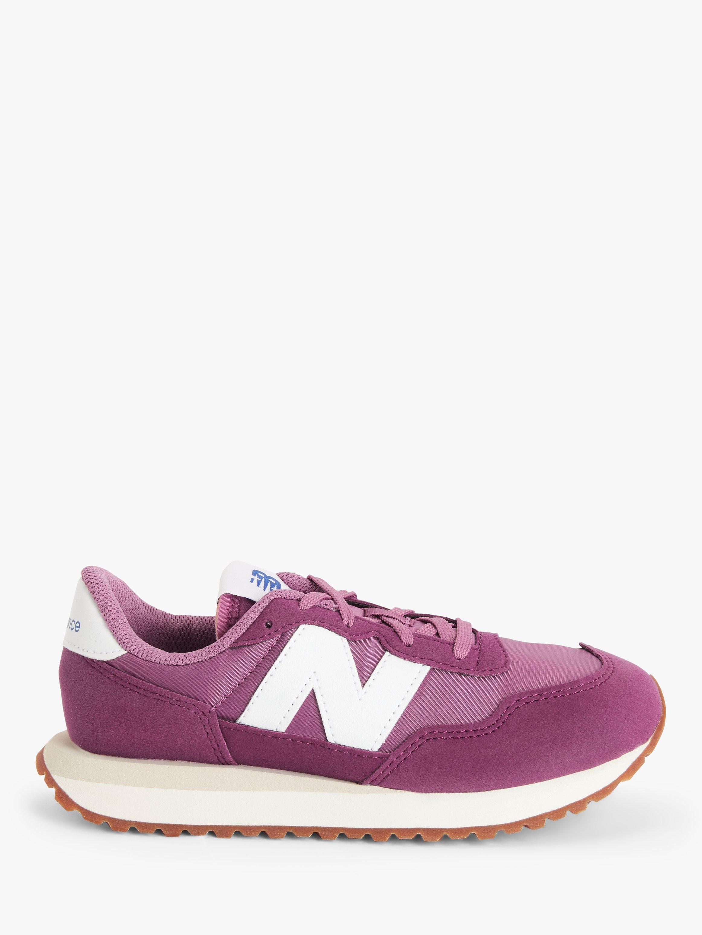 New Balance Kids' 237 Bungee Trainers, Dark Ember/Raisin