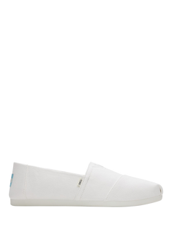TOMS Alpargata Canvas Espadrilles, White