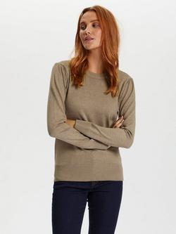 Saint Tropez Mila Crew Neck Jumper, Atmos Melange