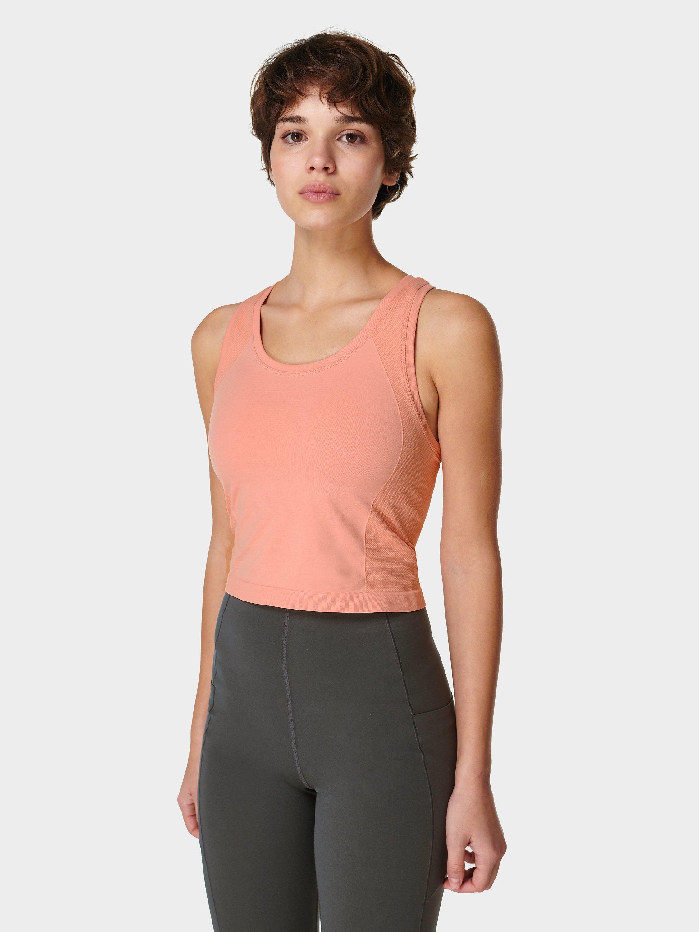Sweaty Betty Athlete Cropped Seamless Gym Vest